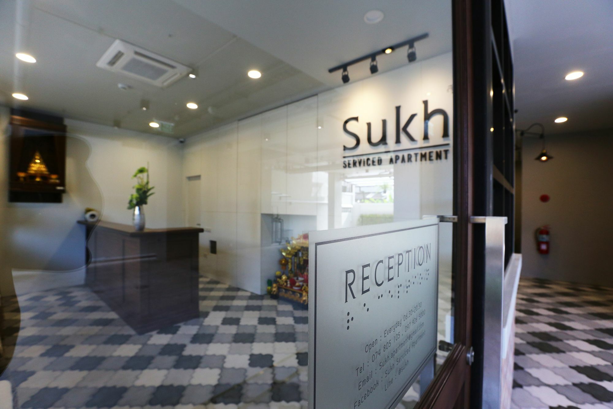 Sukh Serviced Apartment Ban Kho Hong Luaran gambar