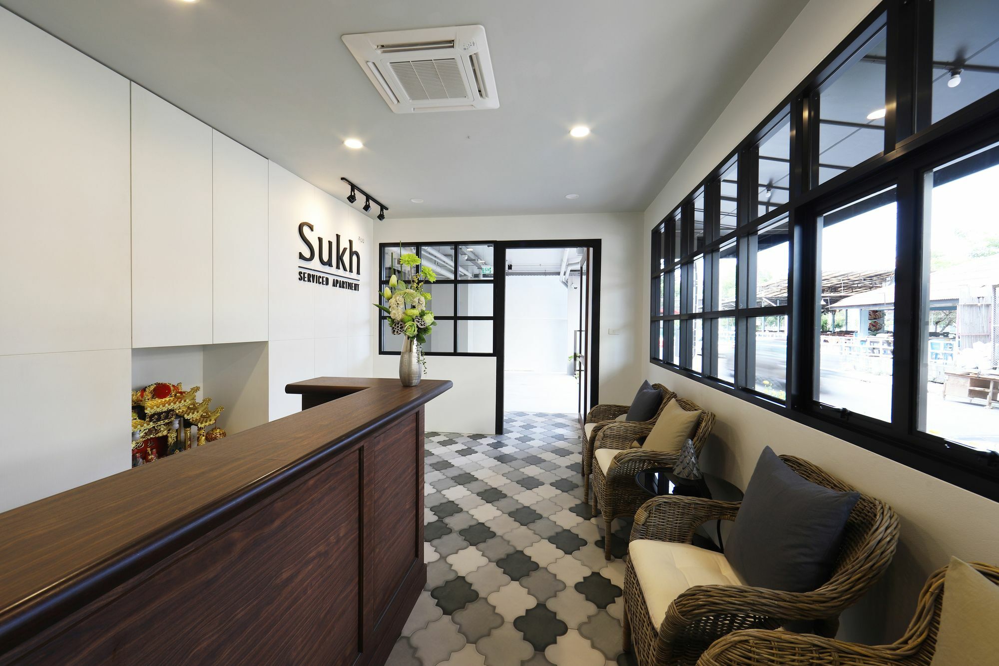 Sukh Serviced Apartment Ban Kho Hong Luaran gambar